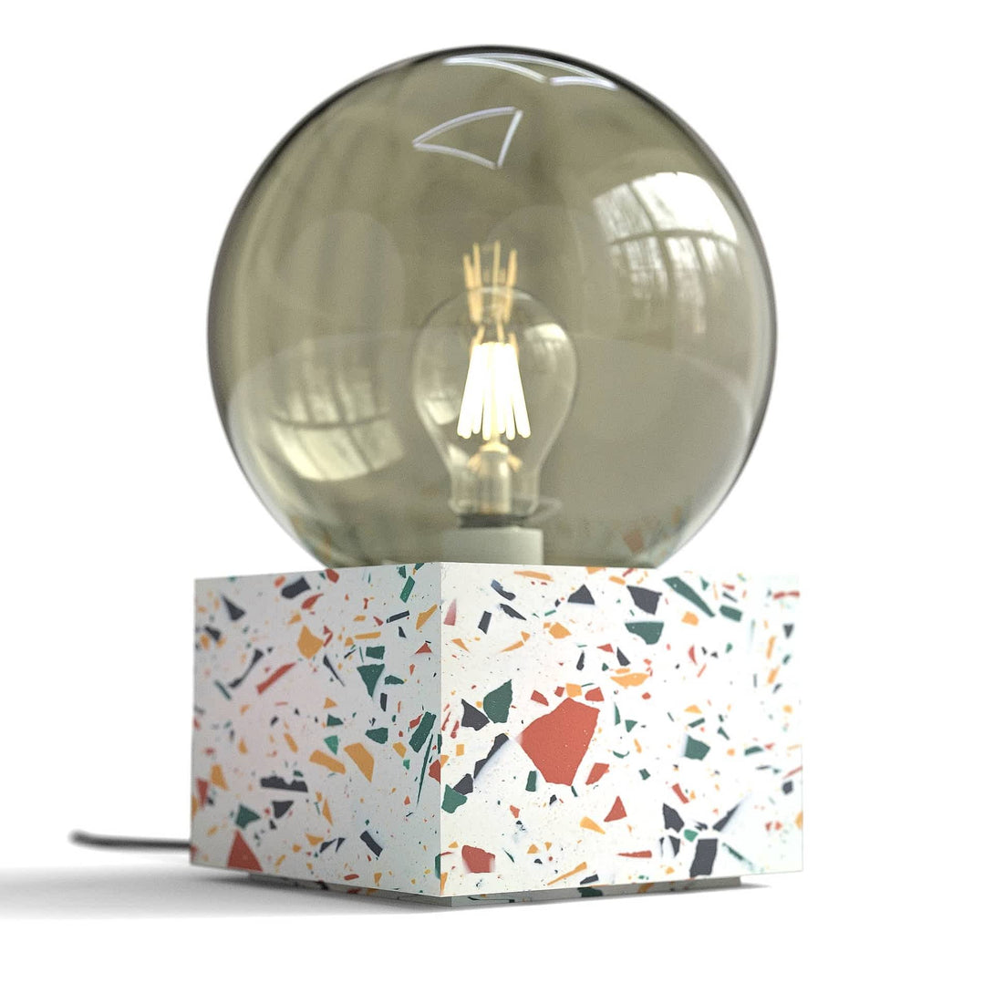 terrazzo table lamp design