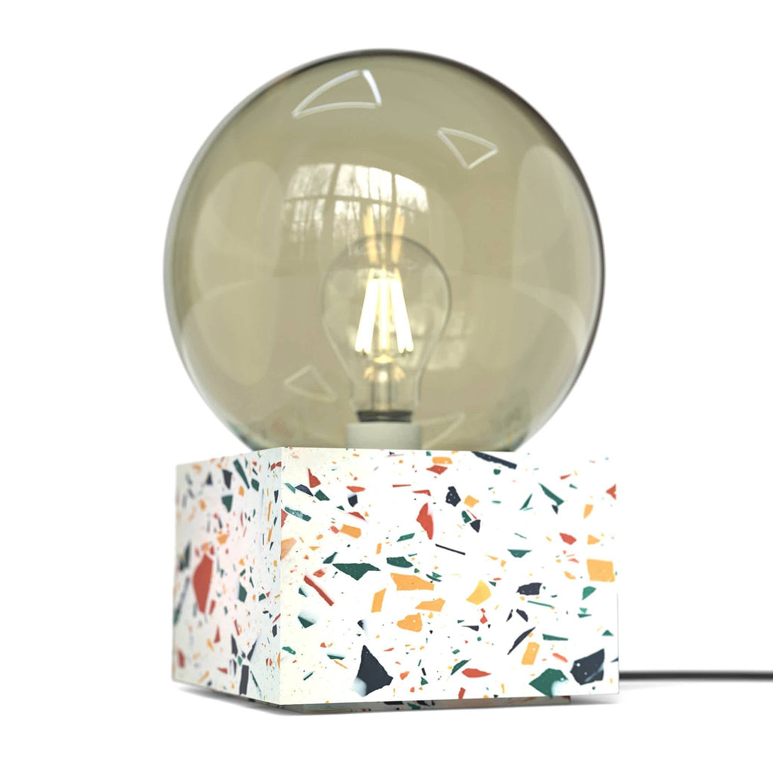 terrazzo table lamp design