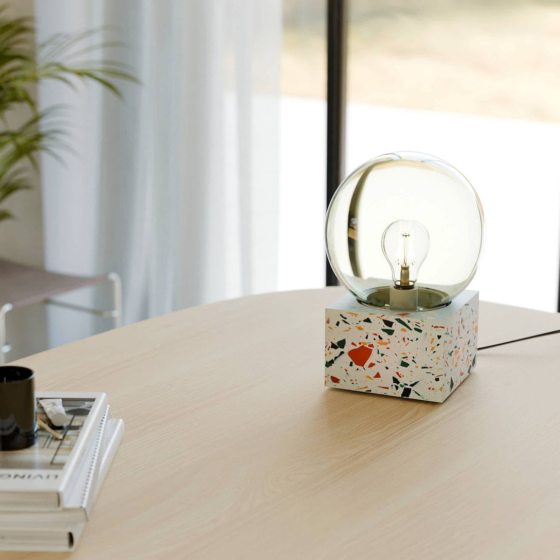 Terrazzo table lamp